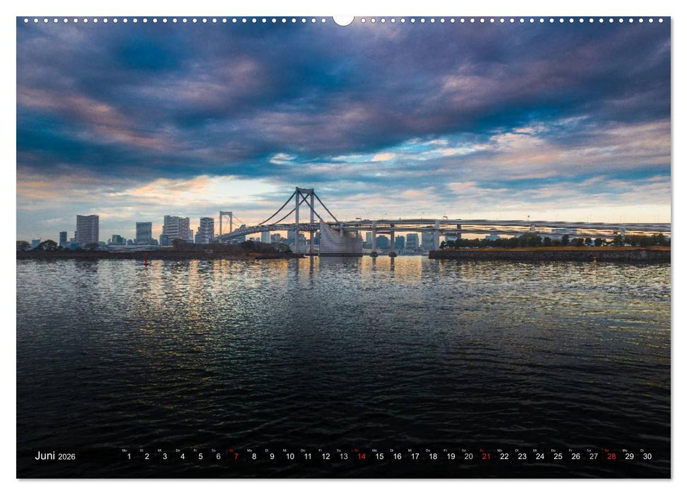 Japan - Schreine, Tempel, Metropolen (CALVENDO Premium Wandkalender 2026)