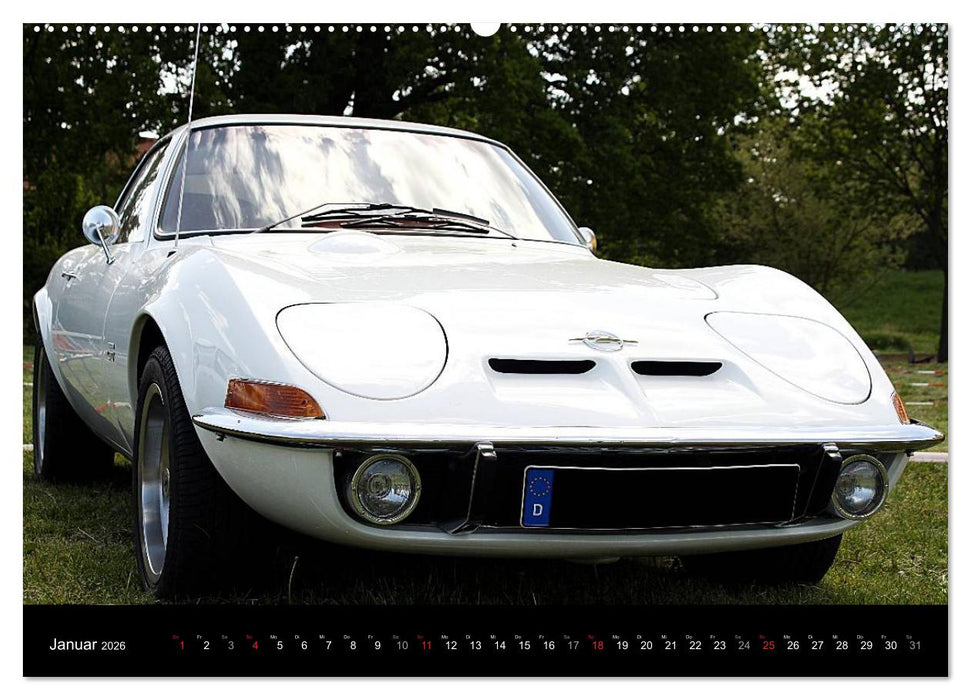 Opel GT Der Kalender (CALVENDO Premium Wandkalender 2026)