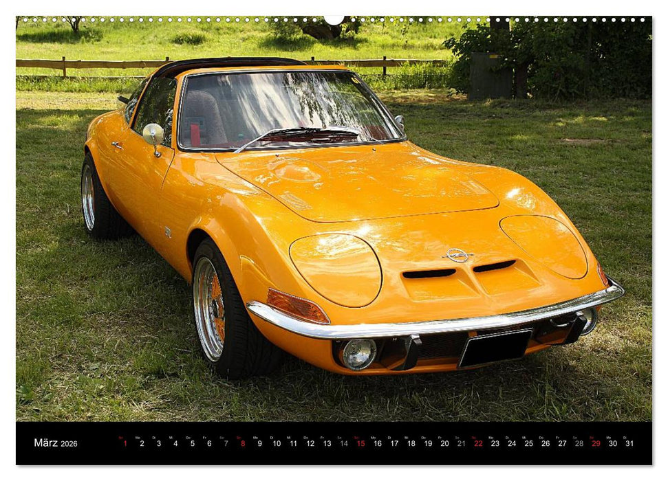 Opel GT Der Kalender (CALVENDO Premium Wandkalender 2026)