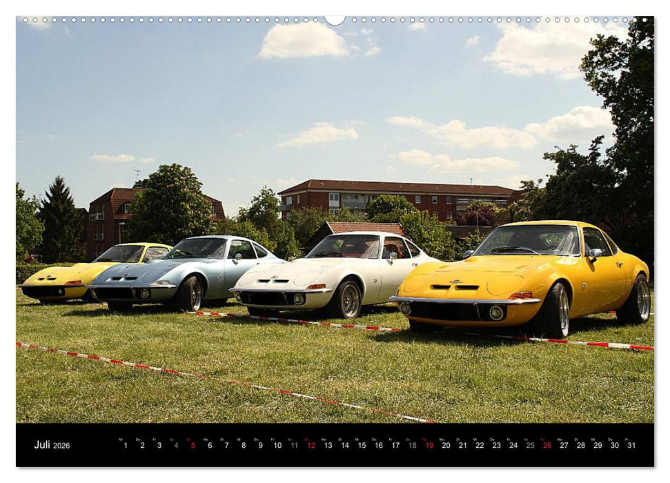Opel GT Der Kalender (CALVENDO Premium Wandkalender 2026)