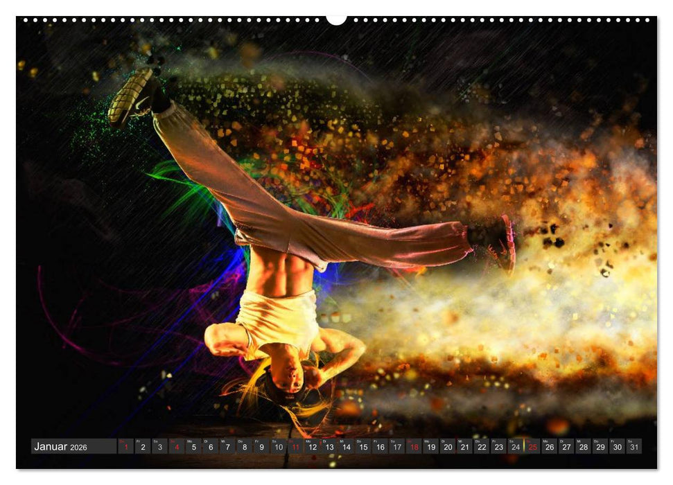 Break Dance (CALVENDO Premium Wandkalender 2026)