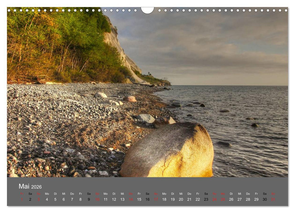 Naturwunder Möns Klinten (CALVENDO Wandkalender 2026)