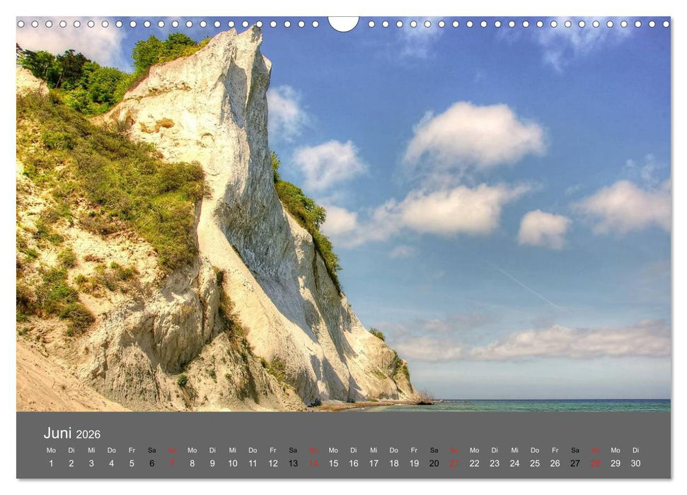 Naturwunder Möns Klinten (CALVENDO Wandkalender 2026)