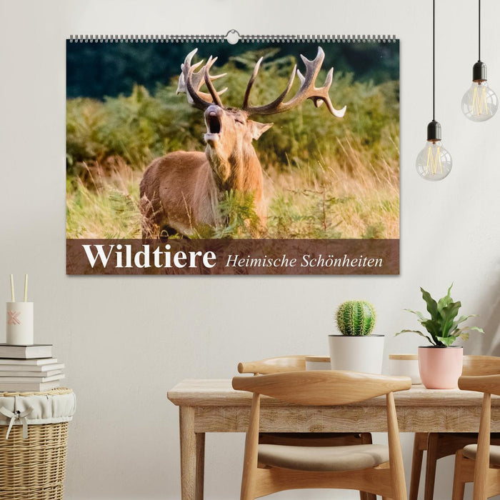Wildtiere. Heimische Schönheiten (CALVENDO Wandkalender 2026)