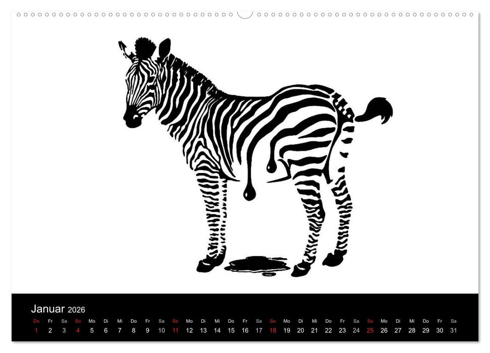 Humorvolle PopArt - Kunstkalender von Claudia Elsner (CALVENDO Wandkalender 2026)