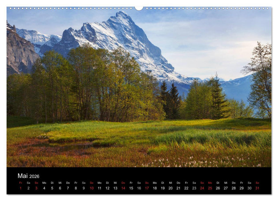 BERNER ALPEN - Natur und Landschaften (CALVENDO Wandkalender 2026)