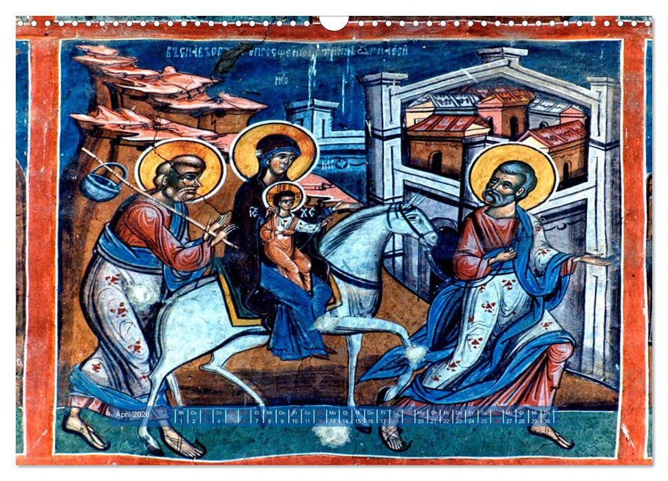 Klöster der Bukowina (CALVENDO Wandkalender 2026)