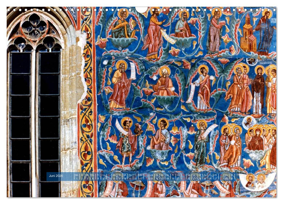 Klöster der Bukowina (CALVENDO Wandkalender 2026)