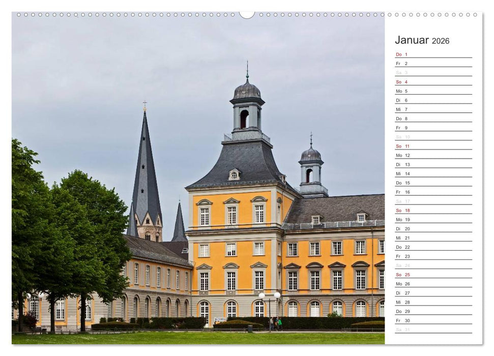 Zauberhaftes Bonn (CALVENDO Premium Wandkalender 2026)