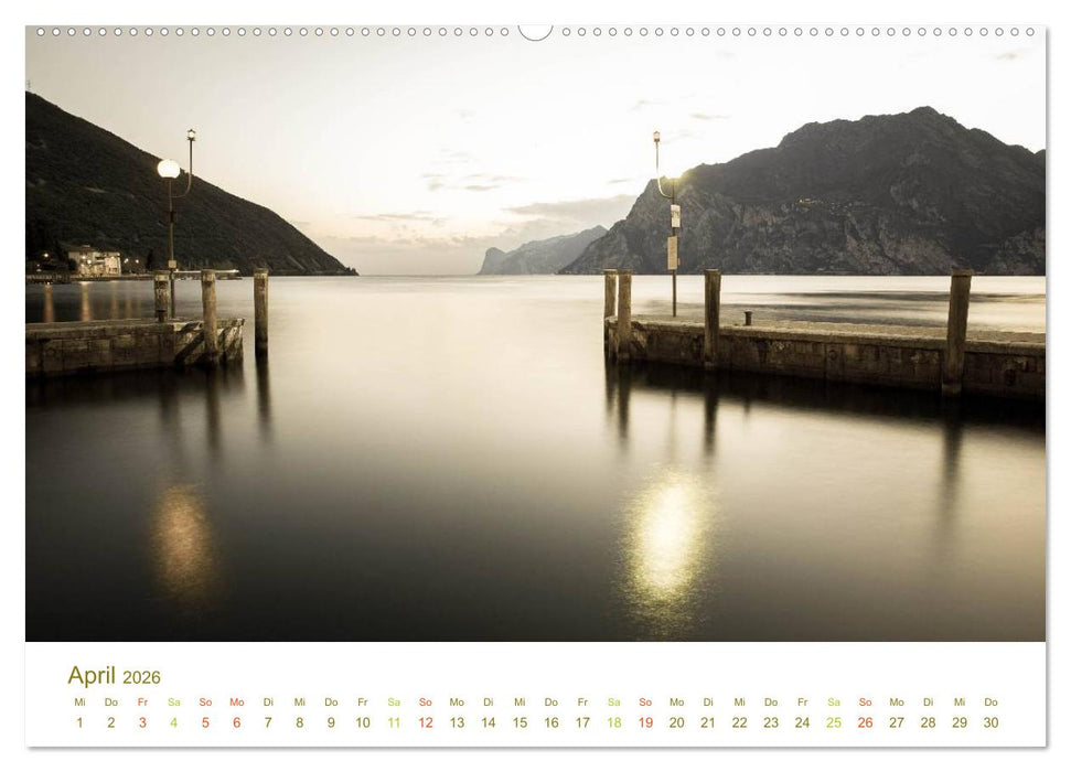 GARDASEE - das Nordufer (CALVENDO Premium Wandkalender 2026)