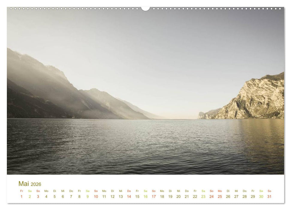 GARDASEE - das Nordufer (CALVENDO Premium Wandkalender 2026)