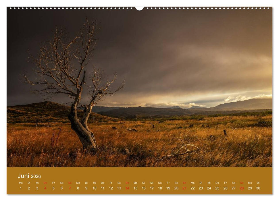 Farbenfrohes Patagonien (CALVENDO Premium Wandkalender 2026)