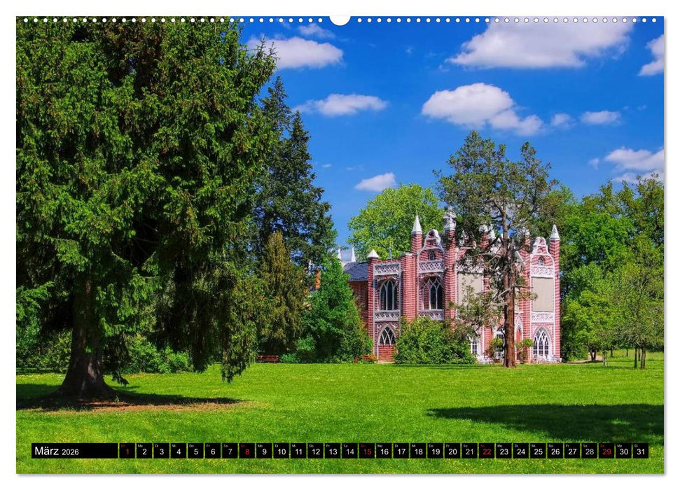 Spaziergang durch den Wörlitzer Park (CALVENDO Wandkalender 2026)