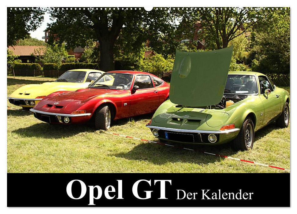 Opel GT Der Kalender (CALVENDO Wandkalender 2026)
