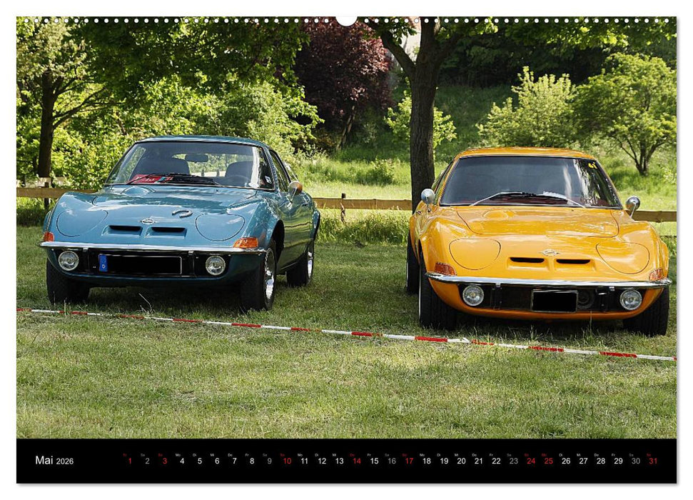 Opel GT Der Kalender (CALVENDO Wandkalender 2026)