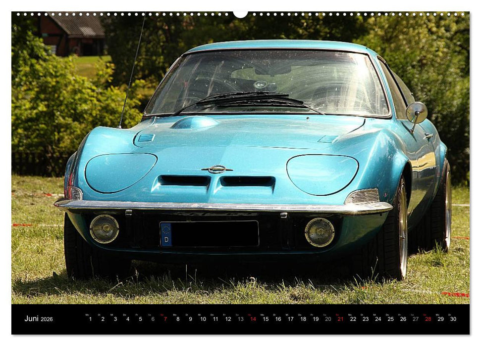 Opel GT Der Kalender (CALVENDO Wandkalender 2026)