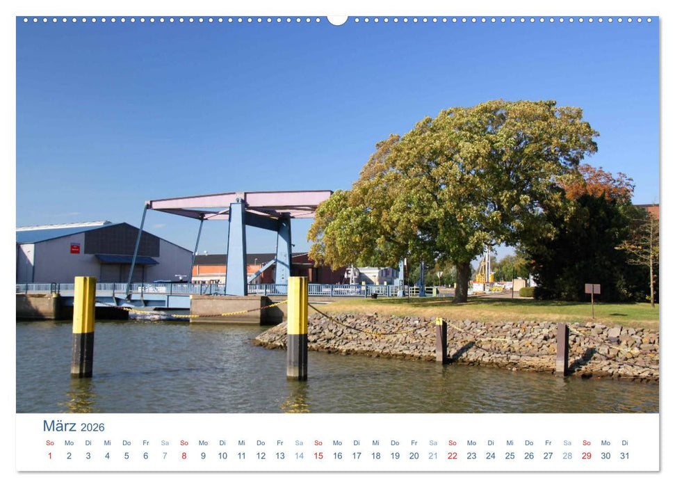 Brake 2026. Impressionen aus der Kreisstadt der Wesermarsch (CALVENDO Premium Wandkalender 2026)