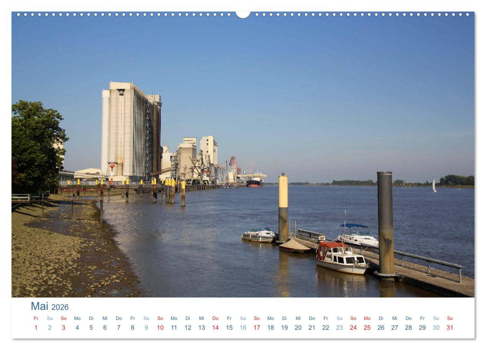 Brake 2026. Impressionen aus der Kreisstadt der Wesermarsch (CALVENDO Premium Wandkalender 2026)