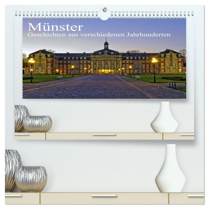 Münster - Geschichten aus verschiedenen Jahrhunderten (CALVENDO Premium Wandkalender 2026)