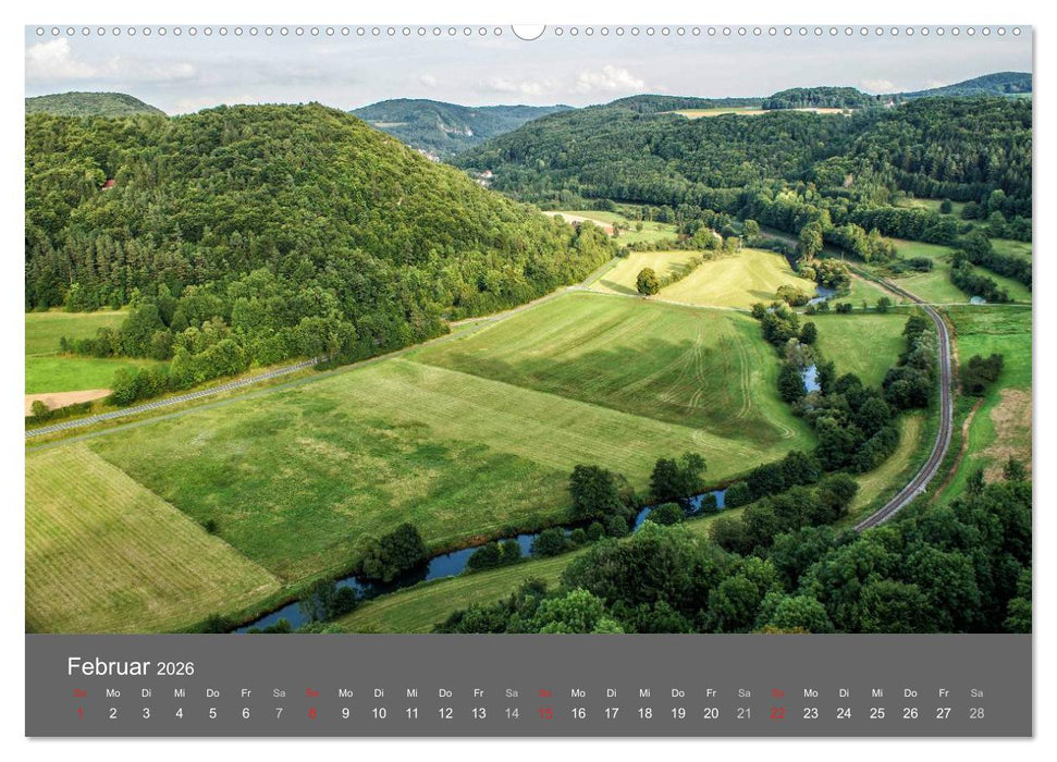 Fränkische Schweiz wie gemalt (CALVENDO Premium Wandkalender 2026)
