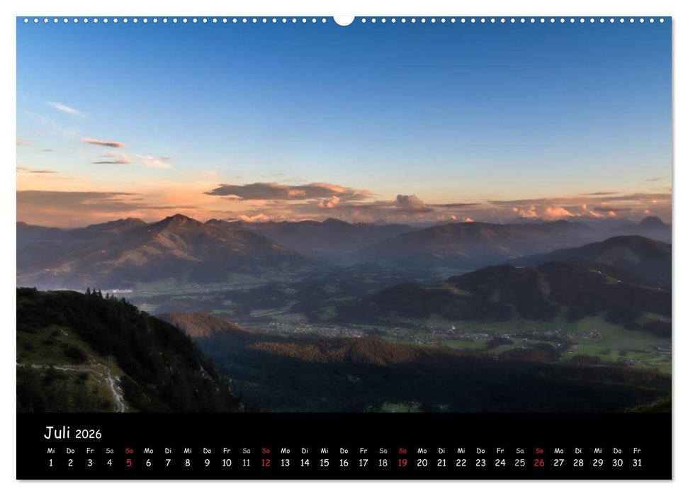 Wandern in Europa (CALVENDO Premium Wandkalender 2026)