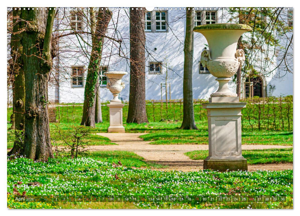 Barockgarten Zabeltitz (CALVENDO Premium Wandkalender 2026)