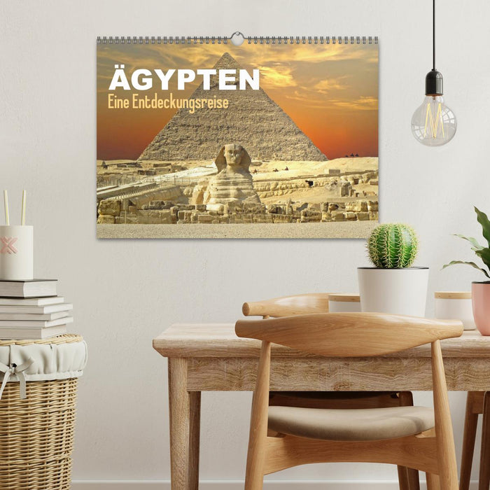 Ägypten - Eine Entdeckungsreise (CALVENDO Wandkalender 2026)