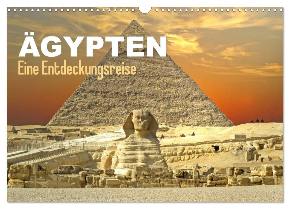 Ägypten - Eine Entdeckungsreise (CALVENDO Wandkalender 2026)