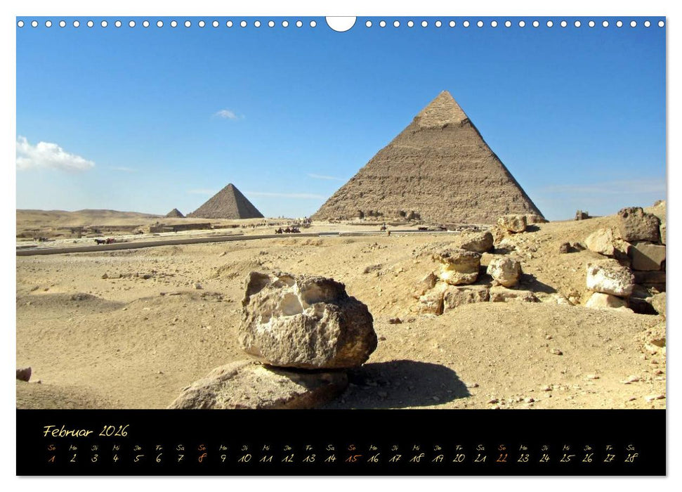 Ägypten - Eine Entdeckungsreise (CALVENDO Wandkalender 2026)