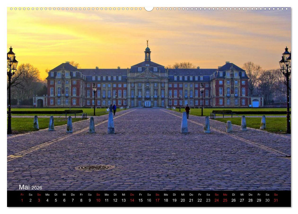Münster - Geschichten aus verschiedenen Jahrhunderten (CALVENDO Wandkalender 2026)