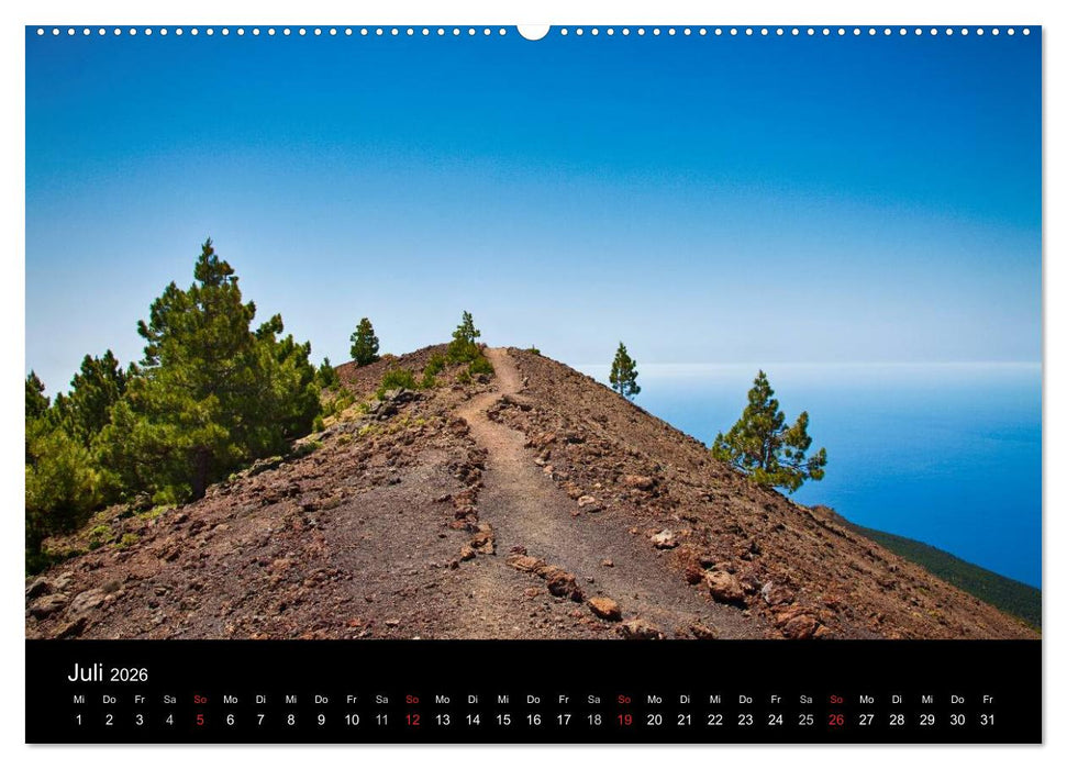 Naturblicke - La Palma (CALVENDO Premium Wandkalender 2026)