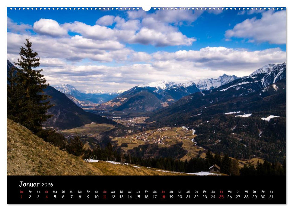 Wandern in Europa (CALVENDO Wandkalender 2026)