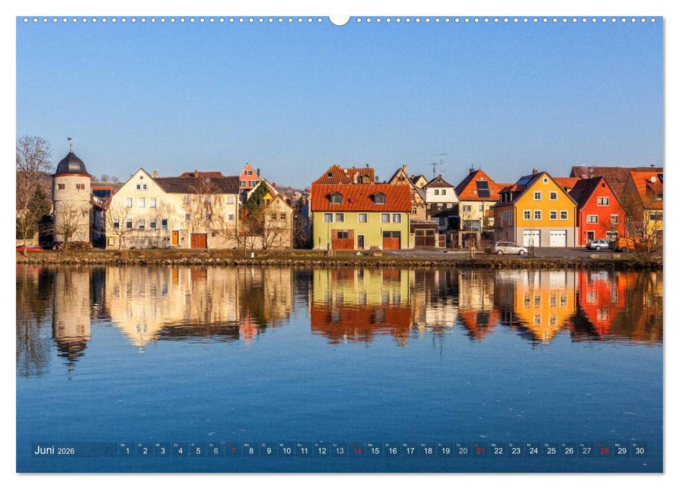 Weinland Franken (CALVENDO Premium Wandkalender 2026)