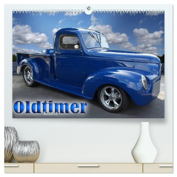 Oldtimer-Kunst (CALVENDO Premium Wandkalender 2026)