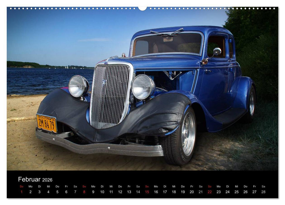 Oldtimer-Kunst (CALVENDO Premium Wandkalender 2026)