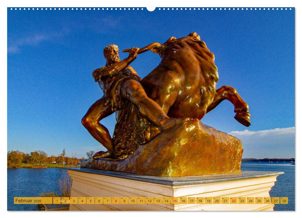 Schloss Impressionen - Residenz- und Landeshauptstadt Schwerin (CALVENDO Premium Wandkalender 2026)