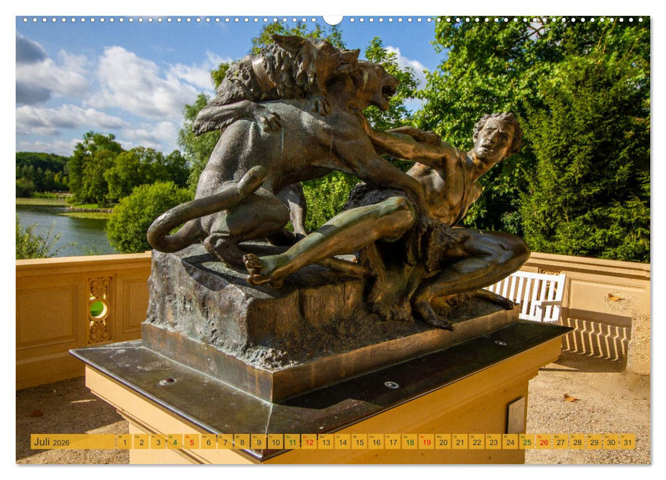 Schloss Impressionen - Residenz- und Landeshauptstadt Schwerin (CALVENDO Premium Wandkalender 2026)