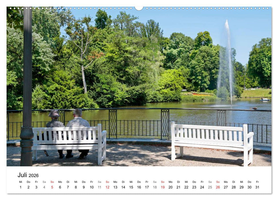 Highlights von Wiesbaden (CALVENDO Premium Wandkalender 2026)