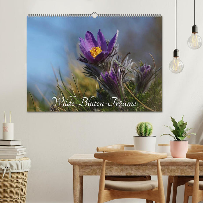 Wilde Blüten-Träume (CALVENDO Wandkalender 2026)