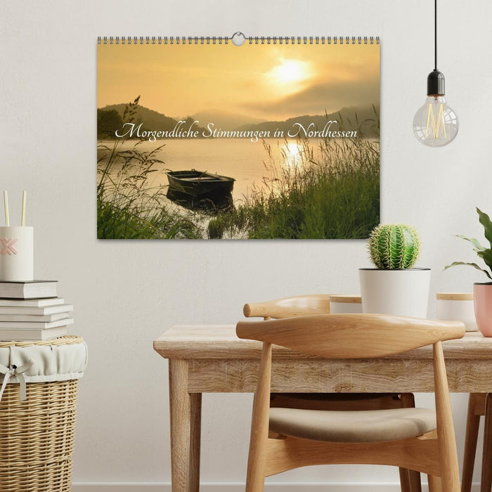 Morgendliche Stimmungen in Nordhessen (CALVENDO Wandkalender 2026)