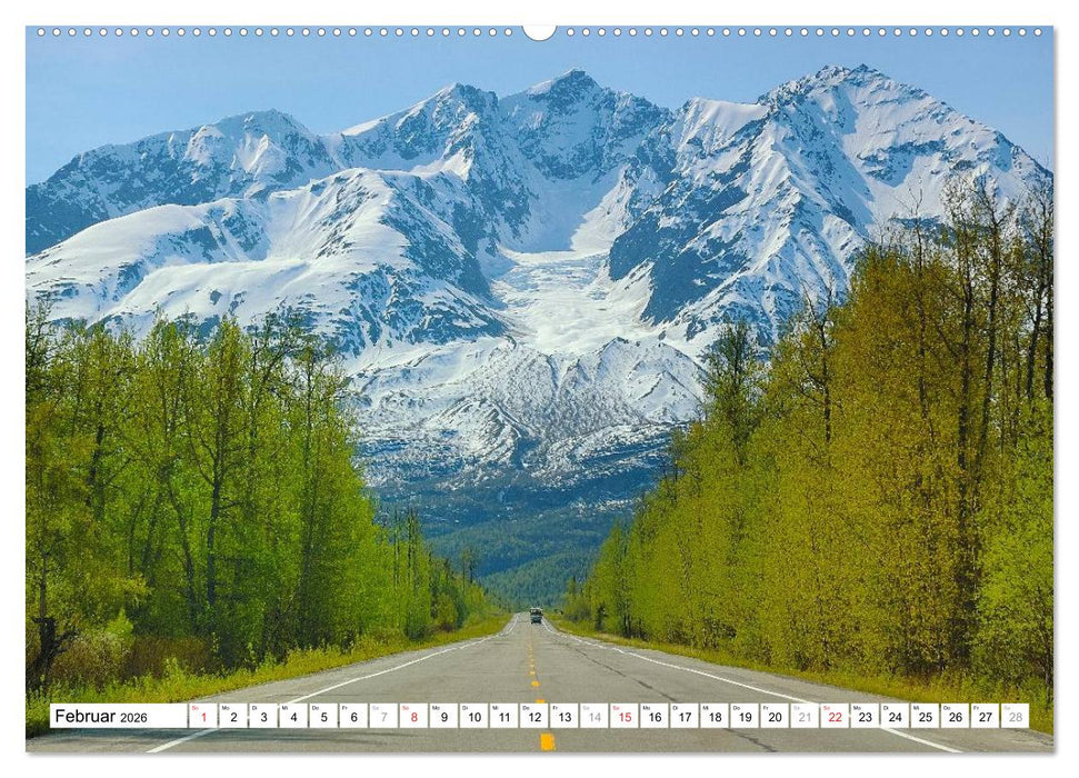 Alaska - Lockruf der Wildnis (CALVENDO Premium Wandkalender 2026)