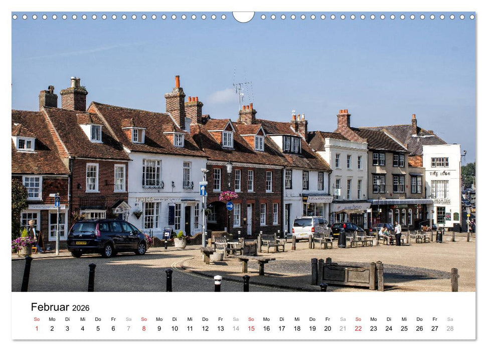 Englands wilder Süden (CALVENDO Wandkalender 2026)