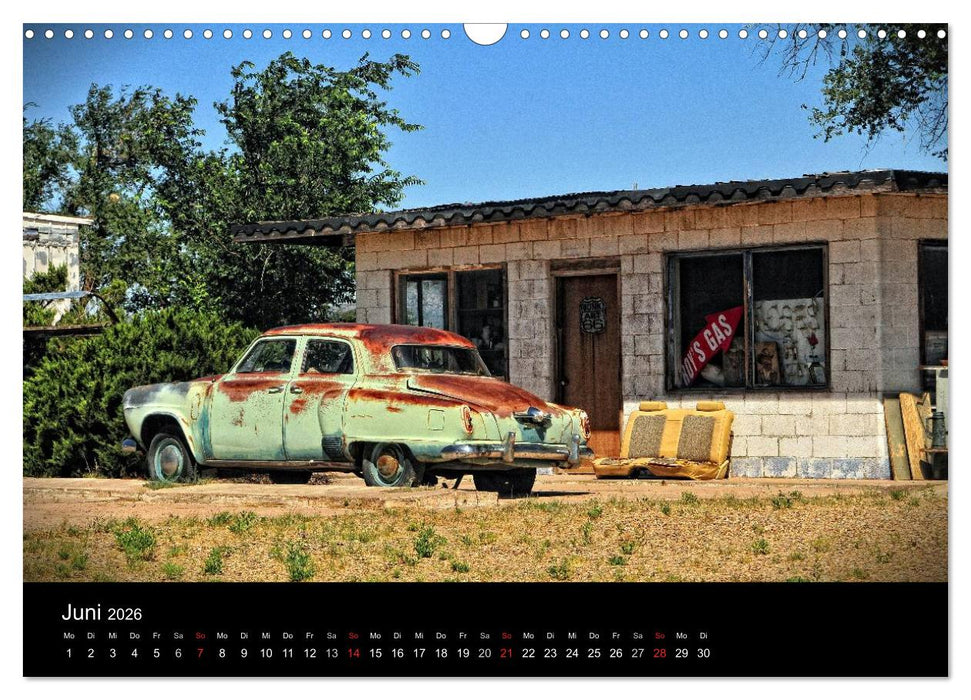 Roadside USA - Die guten Jahre sind vorbei (CALVENDO Wandkalender 2026)
