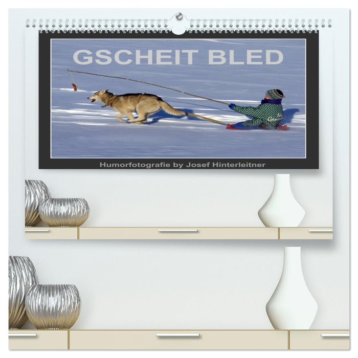 GSCHEIT BLED - Humorfotografie (CALVENDO Premium Wandkalender 2026)