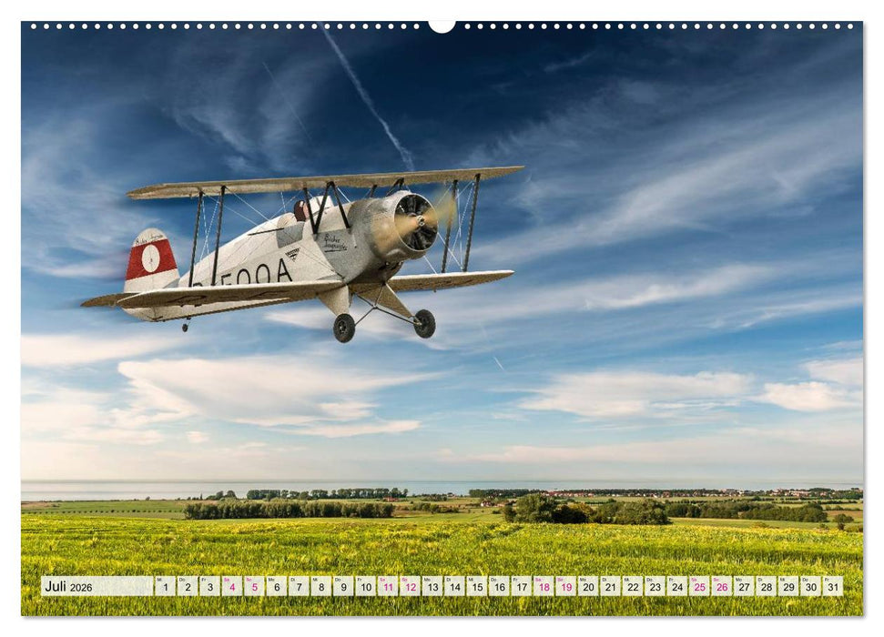 Modellflugzeuge in ACTION (CALVENDO Premium Wandkalender 2026)