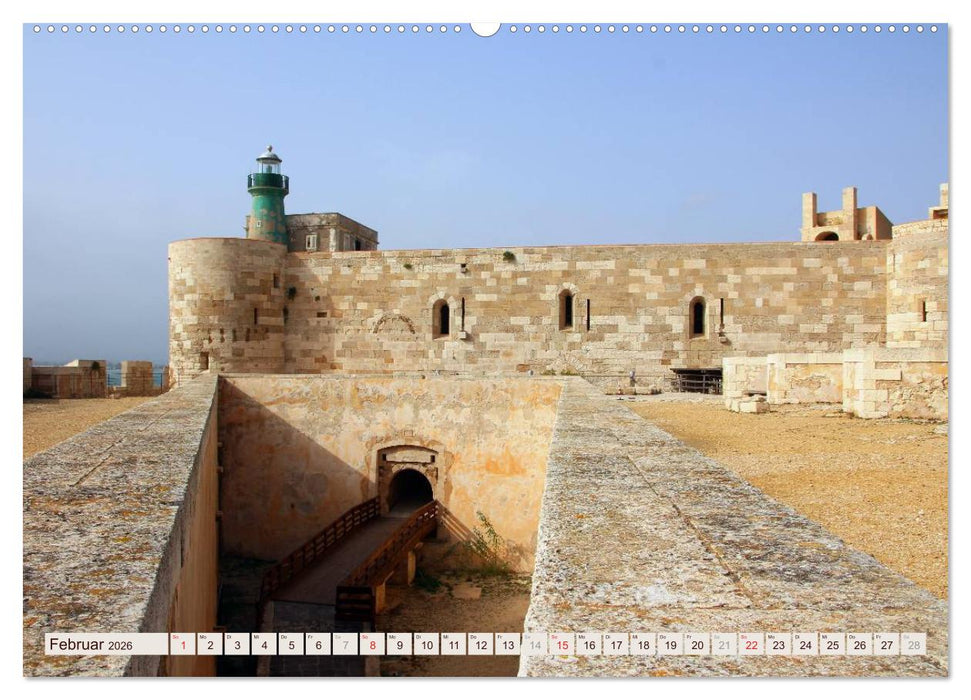 Syrakus, die zeitlos Schöne (CALVENDO Premium Wandkalender 2026)