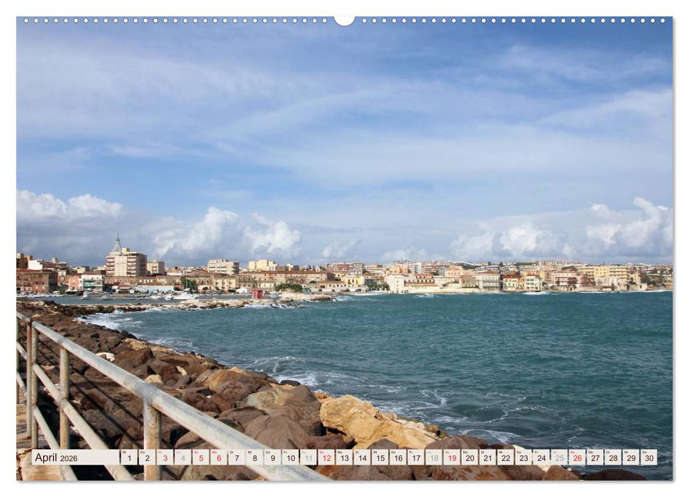 Syrakus, die zeitlos Schöne (CALVENDO Premium Wandkalender 2026)