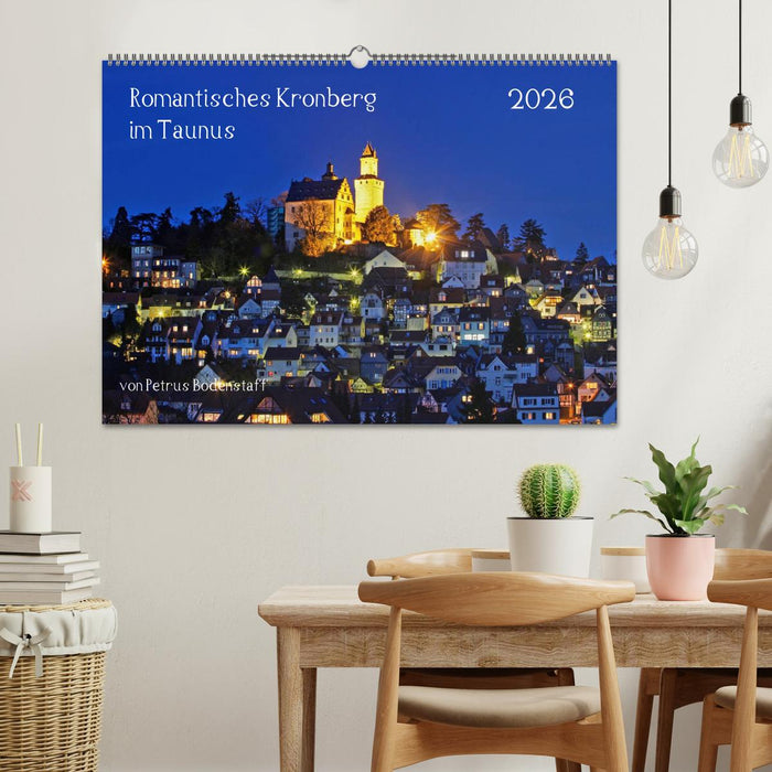 Romantisches Kronberg im Taunus (CALVENDO Wandkalender 2026)