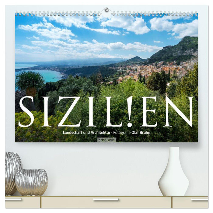 Sizilien – Landschaft und Architektur (CALVENDO Premium Wandkalender 2026)