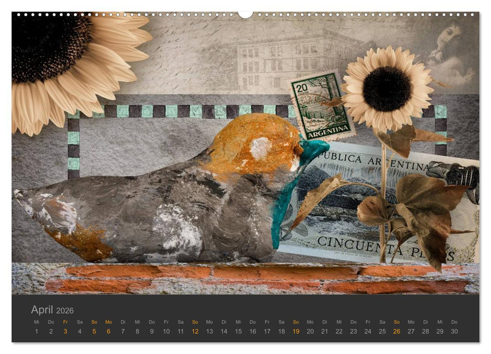 Patchwork - Vintage Impressionen (CALVENDO Wandkalender 2026)